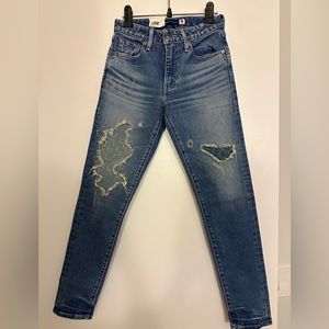Levi’s Made & Crafted 721 High-Rise Skinny Jeans (Size 25)
